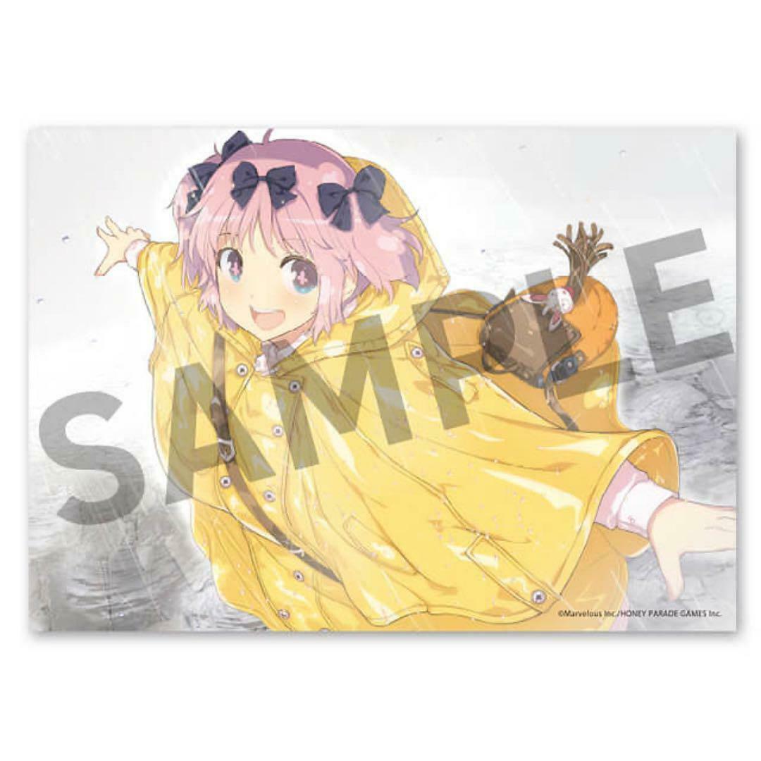 Senran Kagura web lottery prize F bath mini poster 7 types can badge 5 types set