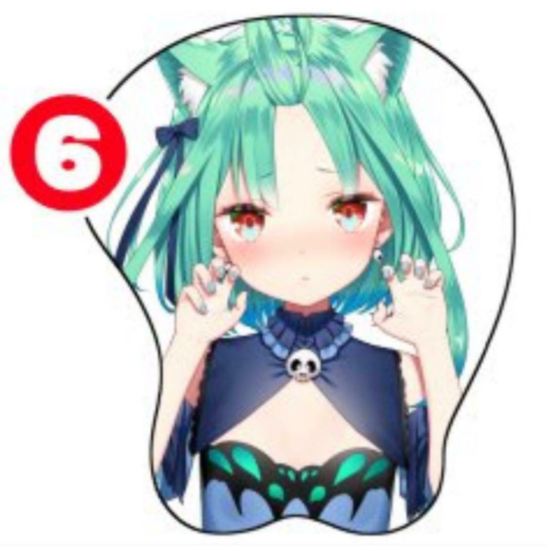 Hololive Uruha Rushia MousePad 220mm x 260mm Yasuyuki Kamikirebasami