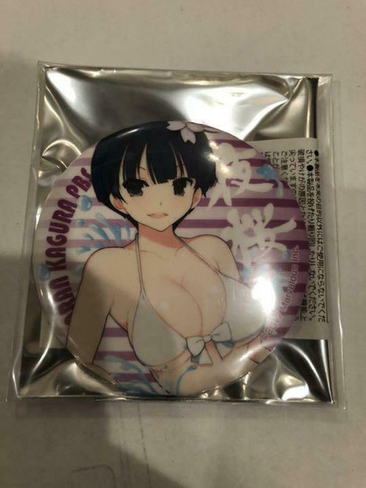 Senran Kagura PEACH BEACH SPLASH 5th anniversary Don Quixote Can Badge Yozakura