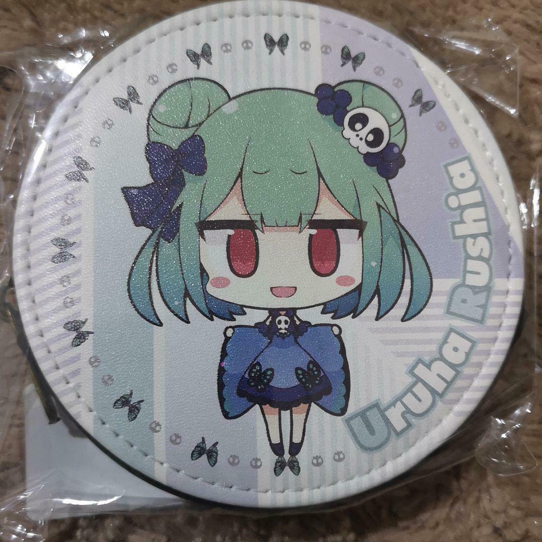 Uruha Rushia Tsukumo x Hololive Locker Keychain Coin Case