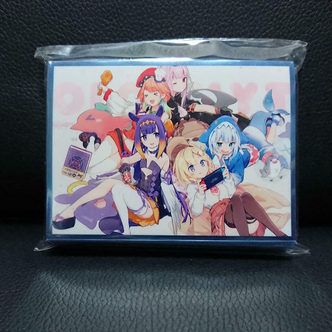 Hololive EN Sleeve 60 sheets 67mm x 92mm gawr gura calliope kiara inanis amelia