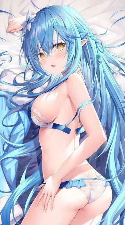 Hololive Yukihana Lamy Dakimakura Cover Rin Yu hololive Pillow Case vituber