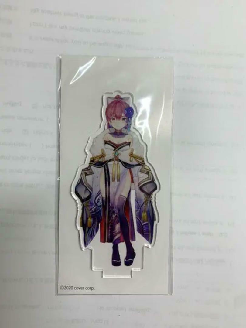 hololive Marine Houshou Atre Akihabara Limited New Year Costume Acrylic Stand