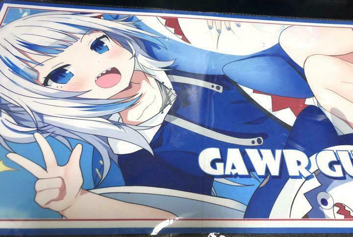 Gawr Gura Playmat Air Comiket Limited Edition c98 Shame-chan 300mm x 500mm
