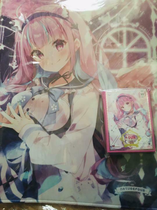 Furinkazan mocha Sleeve Playmat Set Minato Aqua Hololive holoket 2nd Limited