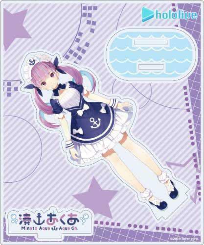 hololive Aqua Minato Acrylic Stand Akihabara atre P store Limited