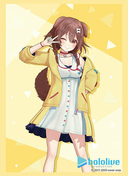 Hololive Inugami Korone Bushiroad Card Sleeve Collection High Grade 60 sheets