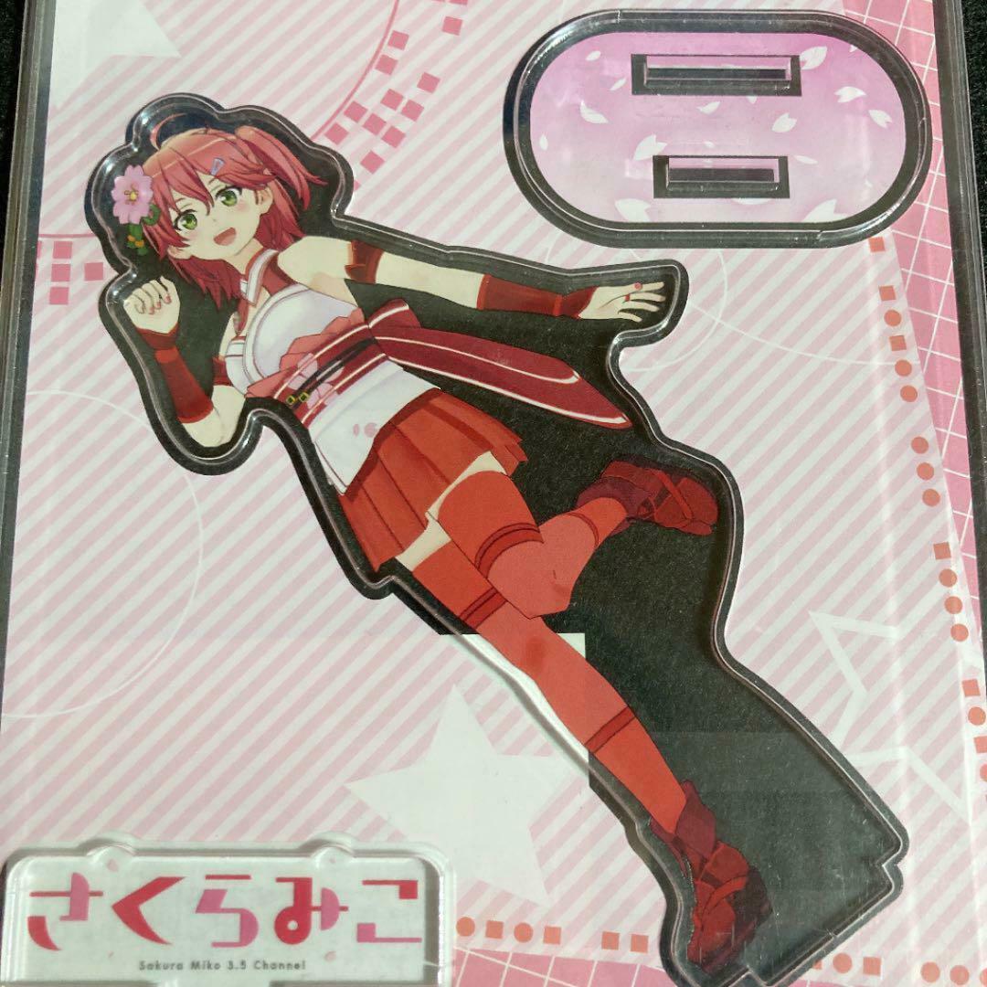 Hololive P Store Limited Sakura Miko Acrylic Stand Mikochi