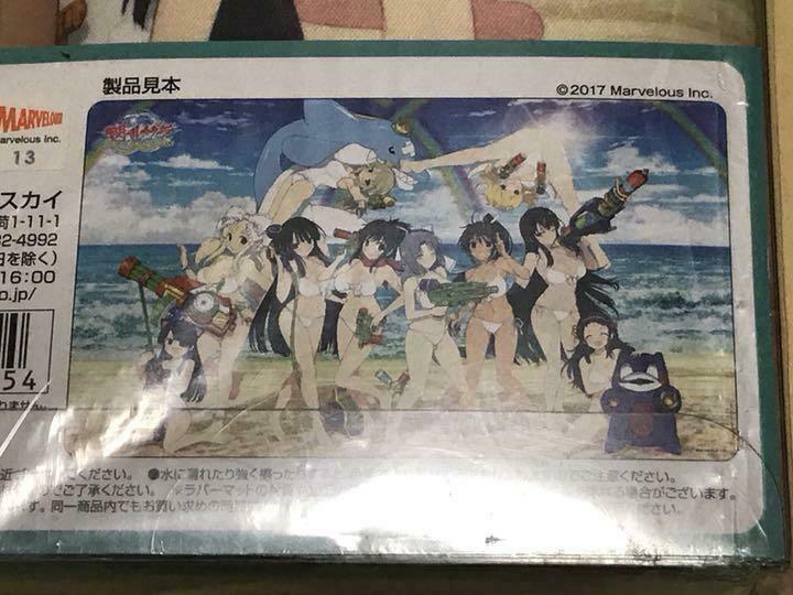 ensky Character Rubber Mat Senran Kagura PEACH BEACH SPLASH playmat asuka yumi
