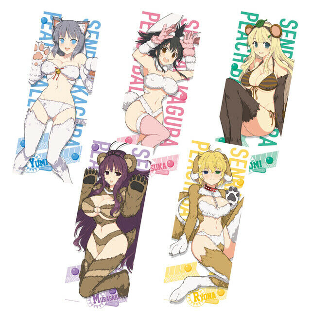 Senran Kagura PEACH BALL x Don Quijote Collaboration Ryona Jumbo Bath Towel