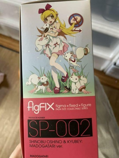 figFIX Monogatari Exhibition Shinobu Oshino & Kyubey Figure SP-002 Max Factory
