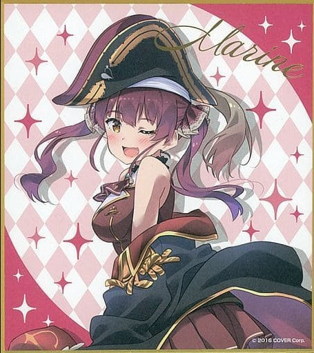 Bushiroad Creative Paper Products Houshou Marine Virtual YouTuber Hololive Weiss Schwarz Reverse presents Hololive Production Festival Trading Mini Shikishi Festival ver Vol 2