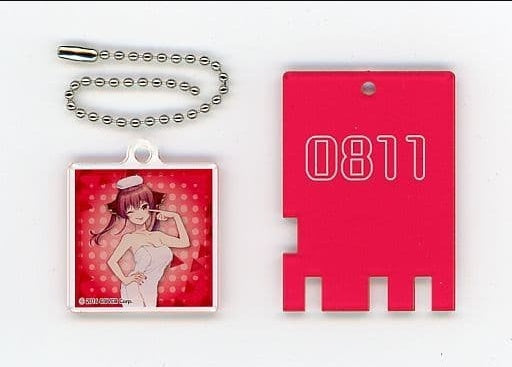 Miscellaneous Goods Houshou Marine Hololive x Gokurakuyu/RAKU SPA Flow Life Trading Public Bath Keychain Bath Day ver