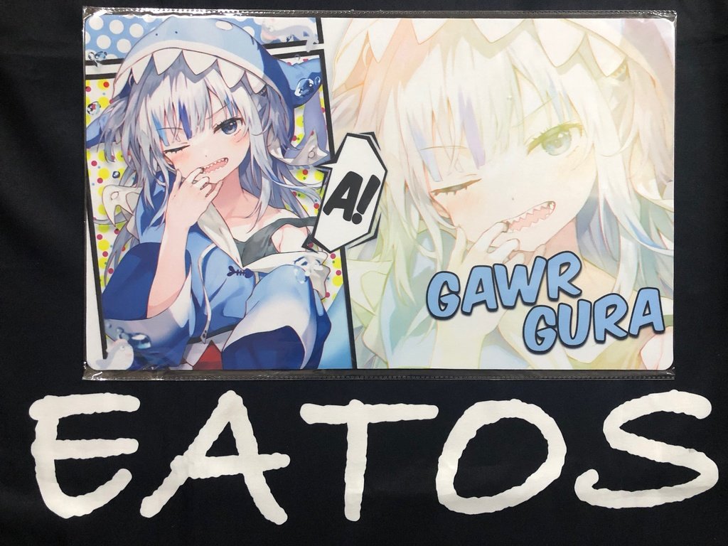 TCG Playmat hololive EN Gawr Gura 300 x 500mm