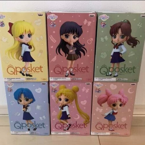 Sailor Moon Eternal Qposket Figure Set Color A Complete
