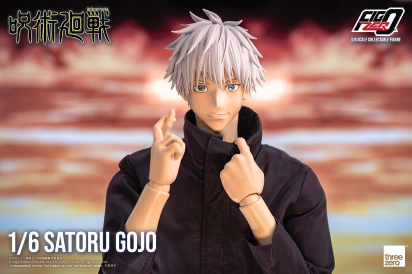 threezero / Good Smile Company Figure Satoru Gojou Jujutsu Kaisen Sorcery Fight 1/6 Action Figure