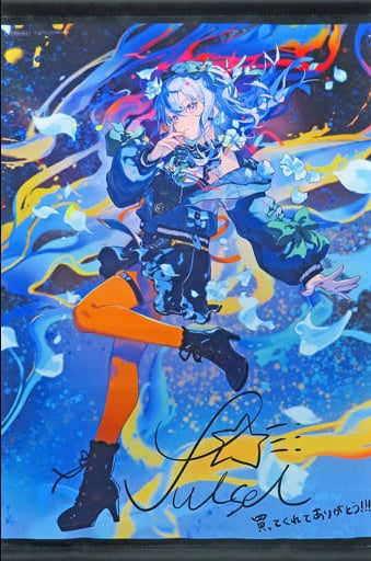 Tapestry Suisei Hoshimachi Duplicate Sign Commented A3 Tapestry CD Bachal YouTuber Hololive Suisei Hoshimachi / Specter Gemazu Purchase Bonus