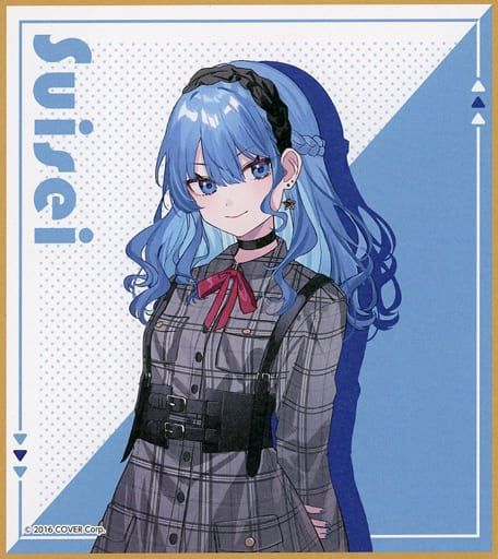 Paper Product Single Item Hoshimachi Suisei Nomaru Original Shikishi Vachal Youtuber Hololive x Family Mart Winter Horomato Campaign Ganamilk Chocolate Hololive Bundled Items