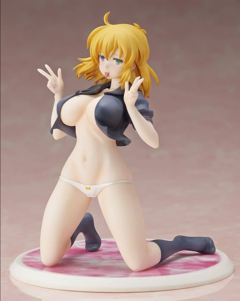 Prui Figure Reprint Ryona Sailor Suit Ver. Senran Kagura NewWave G Burst Gokubi Girls Slender Gramorous 1/10 Pre-painted PVC Figure