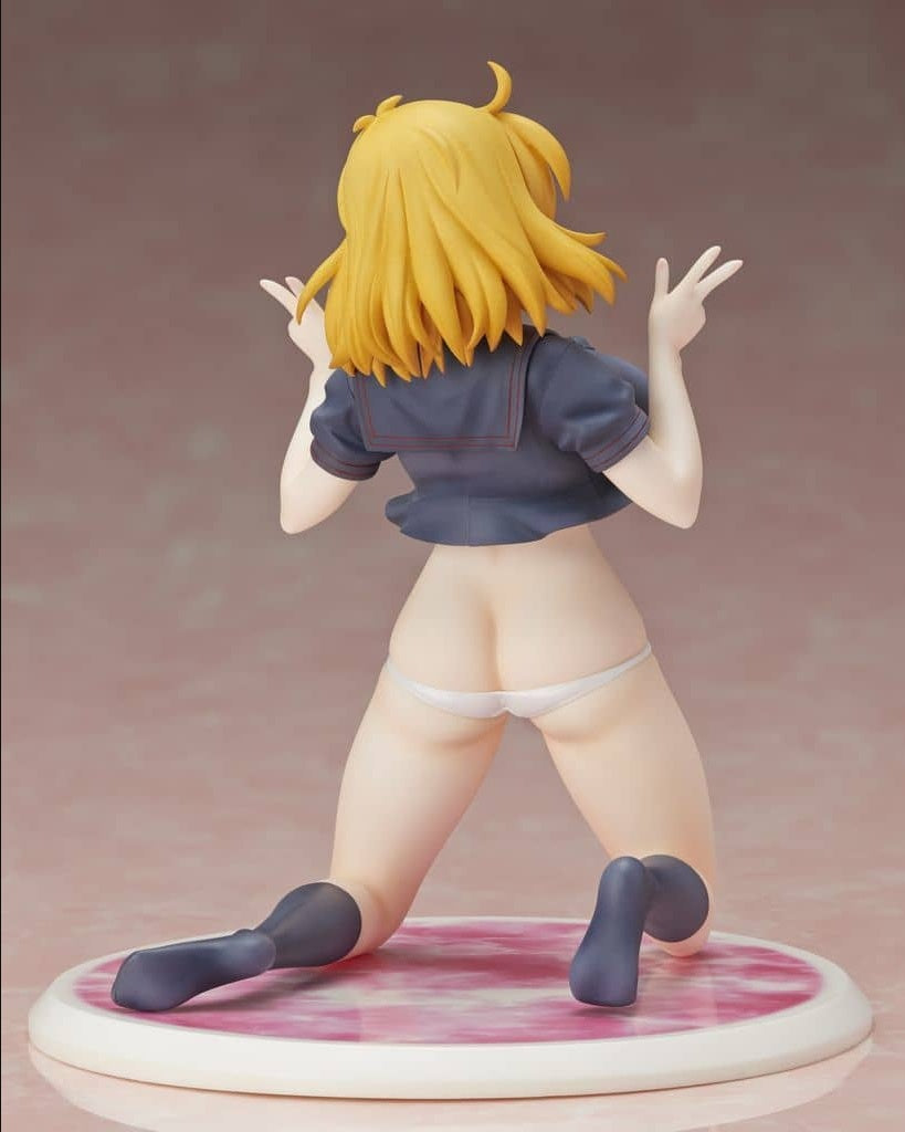 Prui Figure Reprint Ryona Sailor Suit Ver. Senran Kagura NewWave G Burst Gokubi Girls Slender Gramorous 1/10 Pre-painted PVC Figure