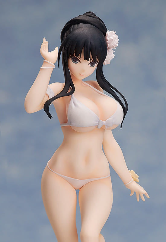 Freeing Figure Ikaruga Swimsuit Ver. Senran Kagura PEACH BEACH SPLASH S-STYLE 1/12 Pre-painted PVC Figure
