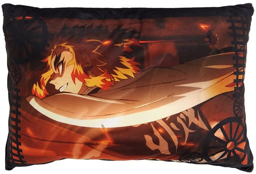Cushion/Dakimakura/Body Kyoujurou Rengoku scene/Left facing pillow with cover Demon Slayer Kimetsu no Yaiba x Shimamura