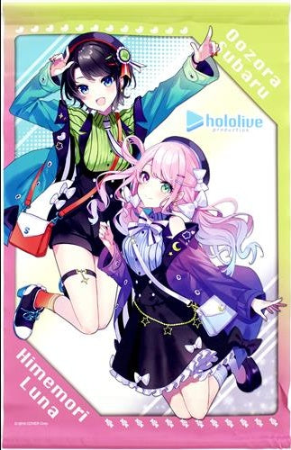 Cover hololive×MOLLY.ONLINE collaboration B2 tapestry Oozora Subaru Himemori Luna