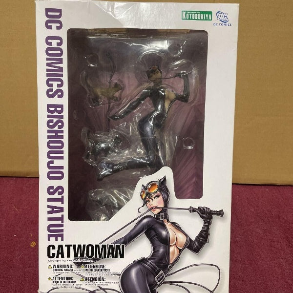 DC Comics BISHOUJO Statue CATWOMAN 1/7 Scale Figure Kotobukiya From Japan NM
