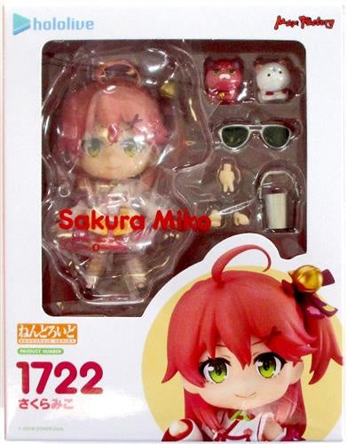 hololive Good Smile Company Nendoroid 1722 Hololive Production Sakura Miko Resale GOODSMILE ONLINE SHOP/Amazon/AmiAmi Limited Figure Good Smile Company Max Factory