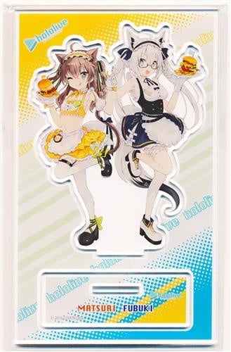 Cover hololive×MOLLY.ONLINE Collaboration Acrylic Stand Natsuiro Matsuri Shirakami Fubuki