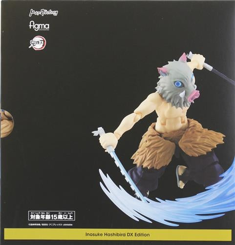 Max Factory figma 533-DX Demon Slayer: Kimetsu no Yaiba Inosuke Tsukihira DX Edition Figure Max Factory
