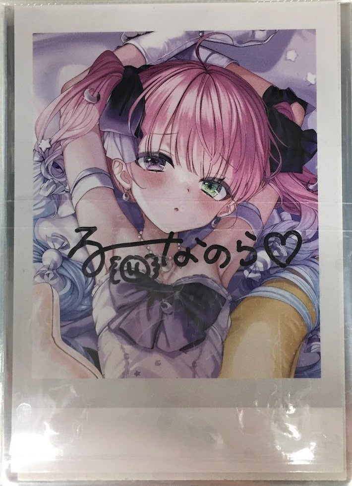 hololive hololive New Costume Commemoration 2022 Handwritten Signatureed Instax-style Bromide Card Himemori Luna