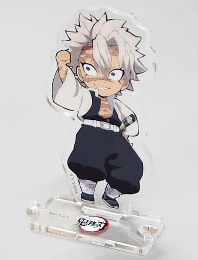 Sanemi Shinazugawa Raise Right Hand Demon Slayer Kimetsu no Yaiba Character Picture Scroll Cafe in ufotable Cafe Connected Random Acrylic Stand Phase 1
