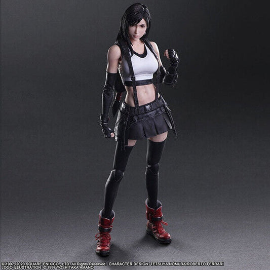Play Arts Kai Final Fantasy VII Remake Tifa Lockhart Figure Square