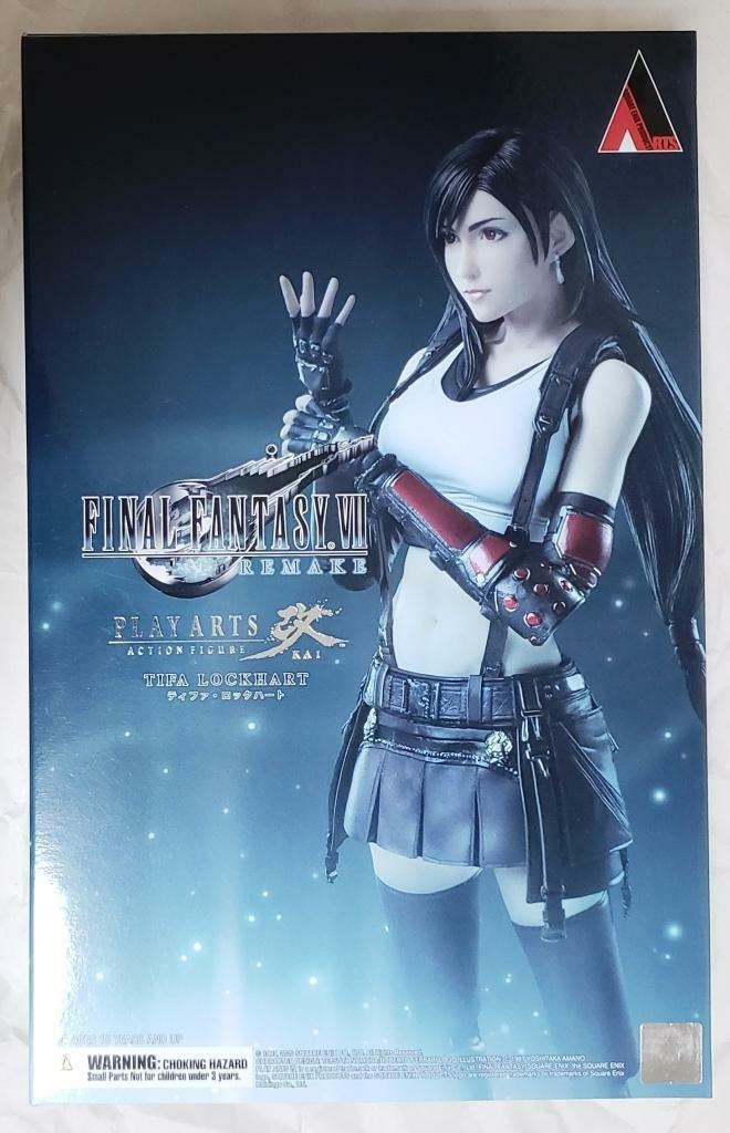 Play Arts Kai Final Fantasy VII Remake Tifa Lockhart Figure Square