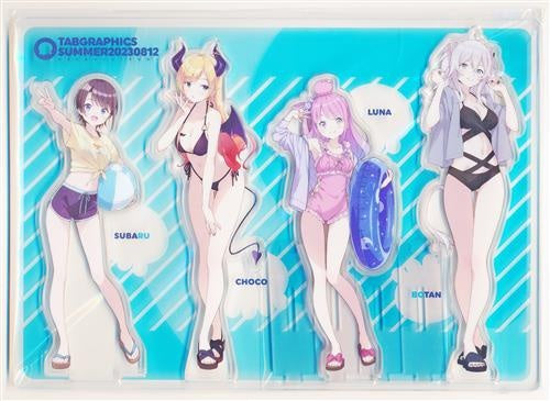 tabgraphics hololive Subachokorunatan summer acrylic stand set of 4