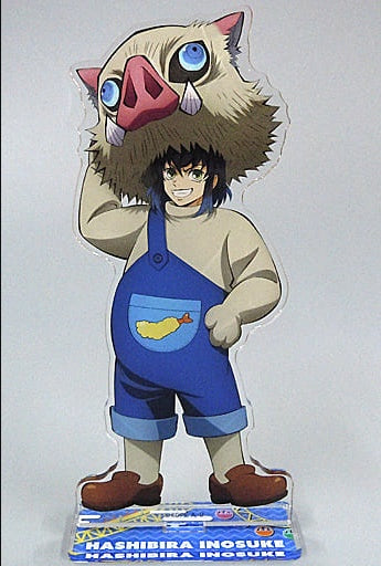 Edith Inosuke Hashibira Acrylic Stand Demon Slayer Kimetsu no Yaiba x Tokyo Dome City Attractions Complete Focus Omotenashi Daisakusen