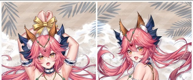 Remosha Fate/Grand Order Tamamo no Mae Dakimakura Cover Pillow Case Edition 4