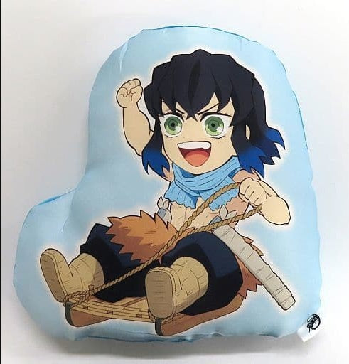 Aniplex Cushion, Body Pillow, Body Inosuke Hashibira Die-cut Cushion Demon Slayer Kimetsu no Yaiba