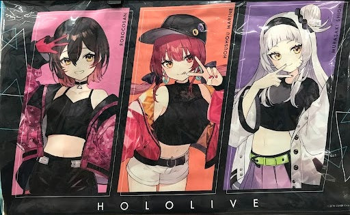 FamilyMart hololive B2 Tapestry Houshou Marine Shion Murasaki Roboko-san A