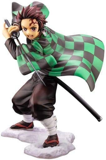 Kotobukiya Kotobukiya figure with bonus ARTFX J Tanjirou Kamado Demon Slayer Kimetsu no Yaiba 1/8 PVC painted finished product Kotobukiya shop limited