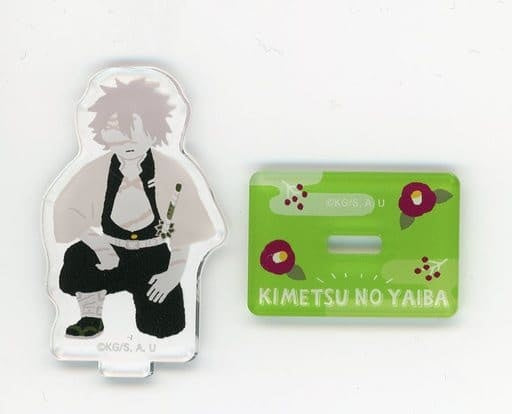 Movic Sanemi Shinazugawa Demon Slayer Kimetsu no Yaiba Mini Acrylic Stand Collection Yuru Palette Hashiraai Conference ver