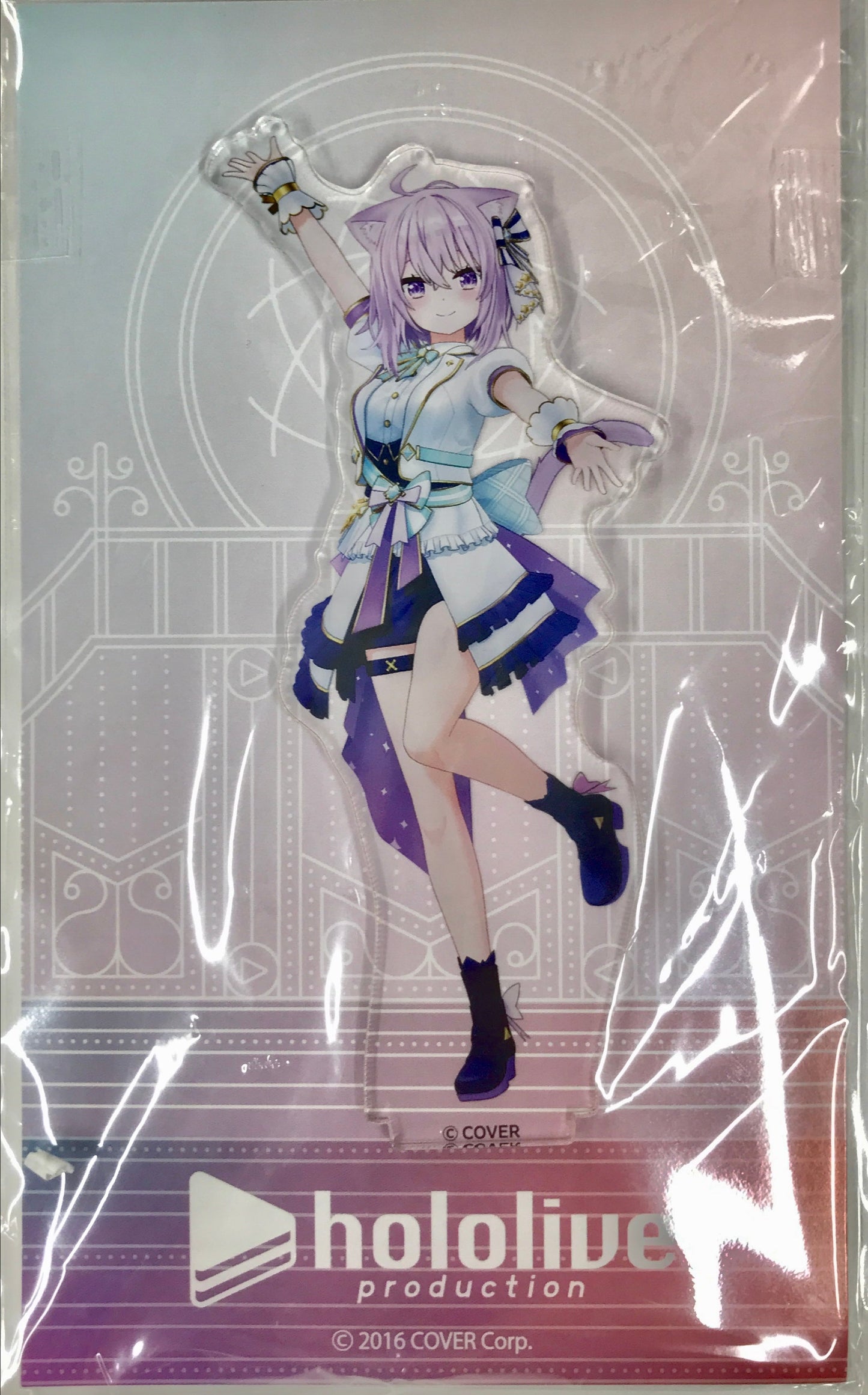 hololive hololive hololive SUPER EXPO 2023 3D acrylic stand Bright costume ver. Nekomata Okayu hololive SUPER EXPO 2023