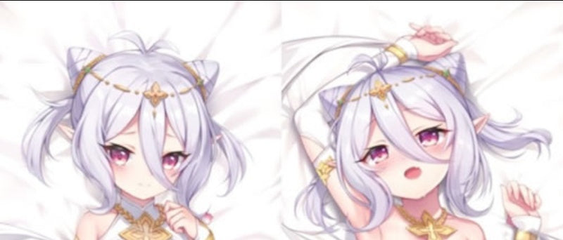 Sea Otter Party Taro Princess Connect Small Elf Mama Kokkoro Dakimakura Cover Pillow Case / Genuine