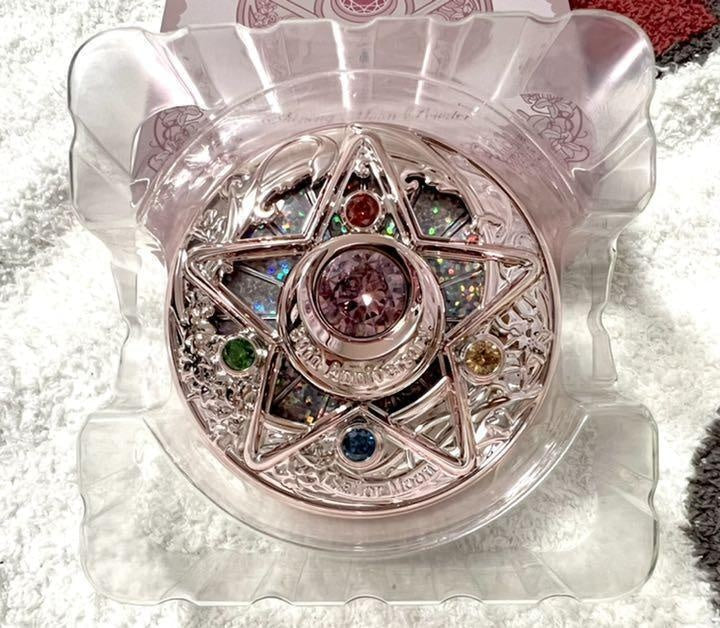 Bandai Creer Beaute Sailor Moon Shining Moon Powder 30th Anniversary Unused