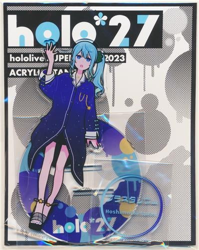 hololive hololive holo 27 acrylic stand planetarium Hoshimachi Suisei hololive SUPER EXPO 2023
