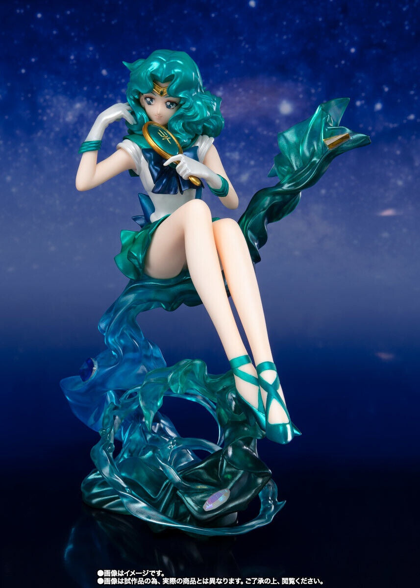 Figuarts Zero Chouette Sailor Neptune Figure Sailor Moon Tamashii