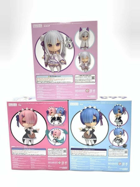 Re: Zero Starting Life in Another World Nendoroid 663 732 751 Rem Ram Emilia