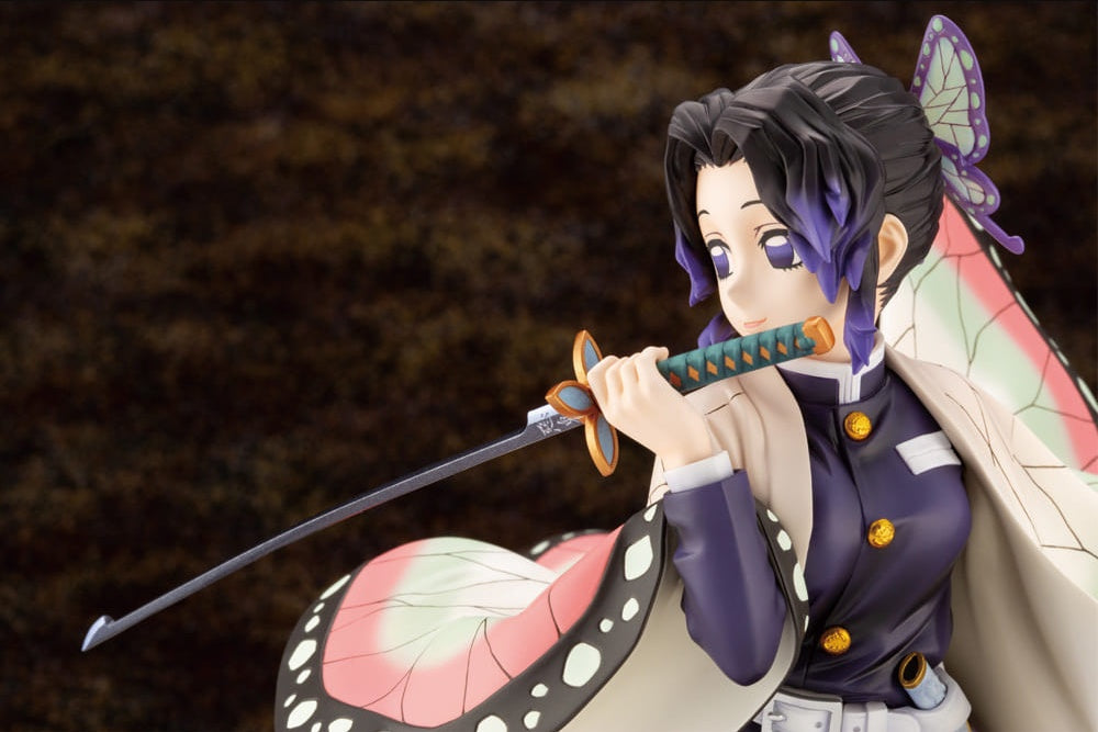 Kotobukiya Figure ARTFX J Shinobu Kochou Demon Slayer Kimetsu no Yaiba 1/8 Pre-painted PVC Figure