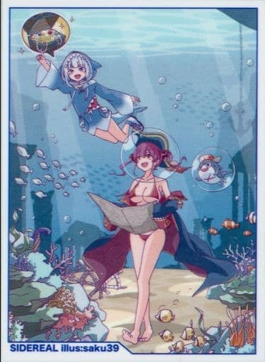SIDEREAL Supply Virtual Youtuber Sleeve Houshou Marine Gaurugura saku39 C100/SIDEREAL